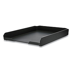 Bostitch Konnect Stackable Letter Tray, 1 Section, Letter Size Files, 10.13 x 12.25 x 1.63, Black (KTTRAYBLK)
