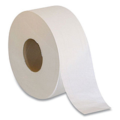 Coastwide Professional 2-Ply Jumbo Toilet Paper, Septic Safe, White, 3.5" x 1,000 ft, 12 Rolls/Carton (365379)