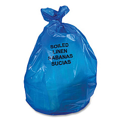 Coastwide Professional Biohazard Can Liners, 30 gal, 1.3 mil, 30" x 43", Blue, 200/Carton (409921)
