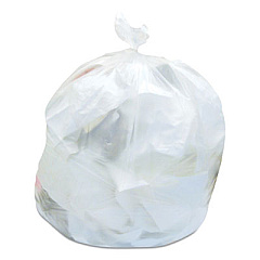 Coastwide Professional High-Density Can Liners, 60 gal, 22 mic, 38" x 60", Natural, 15 Bags/Roll, 10 Rolls/Carton (847248)