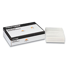 Coastwide Professional Linear Low-Density Can Liners, 16 gal, 0.35 mil, 24" x 32", Clear, 1000/Carton (888954)
