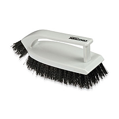Coastwide Professional Scrub Brush, Black Polypropylene Bristles, 6" Brush, Gray Polypropylene Handle (24418469)