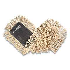Coastwide Professional Cut-End Dust Mop Head, Economy, Cotton, 24 x 5, White (24418779)