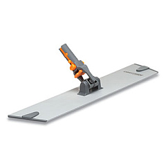 Coastwide Professional Wet/Dry Microfiber Mop Frame, 15.75" x 3.15", Aluminum/Plastic, Gray/Orange (24420006)