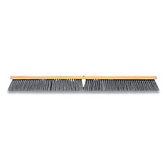 Coastwide Professional Polypropylene Push Broom Head, Gray Bristles, 36" Brush (24420775)