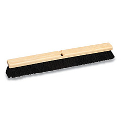 Coastwide Professional Tampico Push Broom Head, Black Bristles, 24" (24420781)