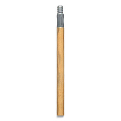 Coastwide Professional Push Broom Handle with Metal Thread, Wood, 60", Natural (24420789)
