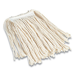 Coastwide Professional Cut-End Wet Mop Head, Cotton, #16, 1" Headband, White (24420793)