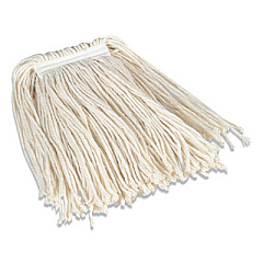 Coastwide Professional Cut-End Wet Mop Head, Cotton, #20, 1" Headband, White (24420794)