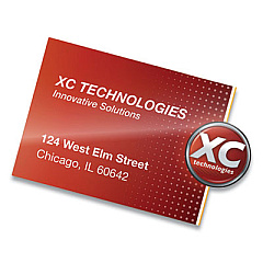 Banner American Premium Laminating Pouches, 5 mil, 3.75" x 2.25", Gloss Clear, 100/Box (5200104)