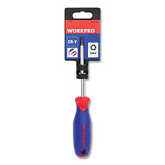 Workpro Straight-Handle Cushion-Grip Screwdriver, T25 TORX Tip, 4" Shaft (W021050WE)