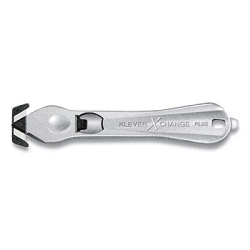 Klever XChange PLUS Two-Sided Magnesium Handle Safety Cutter, 6.5" Blade (PLS300XC20)