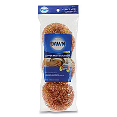 Dawn Copper Scrubber, Copper, 3/Pack (437779)
