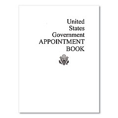 Unicor 7530016648803 Weekly Appointment Book, 11 x 9, Blue Cover, 12-Month (Jan to Dec): 2023