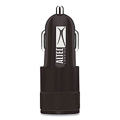 Altec Lansing Dual USB Car Charger, Black (AL9075)