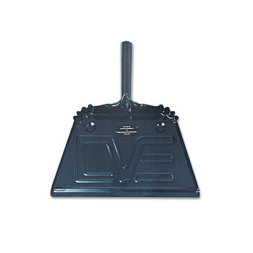 AbilityOne 7290002248308, SKILCRAFT, Steel Dustpan, 12 x 13.5, 4.5" Handle, Steel, Black