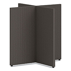 HON Mod X-Base for 48" Table Tops, Slate Teak (TBL48BSELS1)