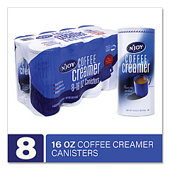 N'Joy Non-Dairy Coffee Creamer, 16 oz Canister, 8/Carton (22001134)