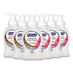 Softsoap Sensorial Foaming Hand Soap, Coconut and Warm Ginger, 8.75 oz Pump Bottle, 6/Carton (96985)