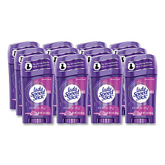 Lady Speed Stick Invisible Dry Antiperspirant, Fresh Scent, 1.4 oz, White, 12/Carton (96299)