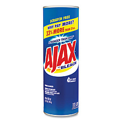Ajax Powder Cleanser with Bleach, 28 oz Canister, 12/Carton (05374)