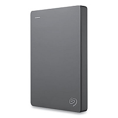 Seagate Basic External Hard Drive, 5 TB, USB 3.0, Gray (STJL5000400)