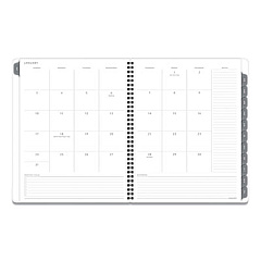 AT-A-GLANCE Elevation Linen Weekly/Monthly Planner, 11 x 8.5, Charcoal Cover, 12-Month (Jan to Dec): 2023 (75955L05)