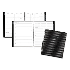 AT-A-GLANCE Elevation Poly Weekly/Monthly Planner, 8.75 x 7, Black Cover, 12-Month (Jan to Dec): 2023 (75951P05)