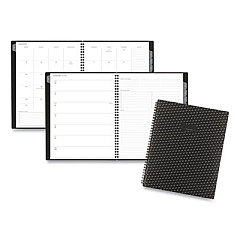 AT-A-GLANCE Elevation Poly Weekly/Monthly Planner, 11 x 8.5, Black Cover, 12-Month (Jan to Dec): 2023 (75950P05)