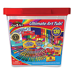 Cra-Z-Art Ultimate Art Tub, 130 Pieces (110822)