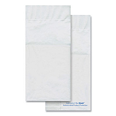 Hoffmaster Bio-Shield Dinner Napkins, Quickset Design, 2-Ply, 17 x 17, 4.25 x 8.5 Folded, White, 800/Carton (253266)