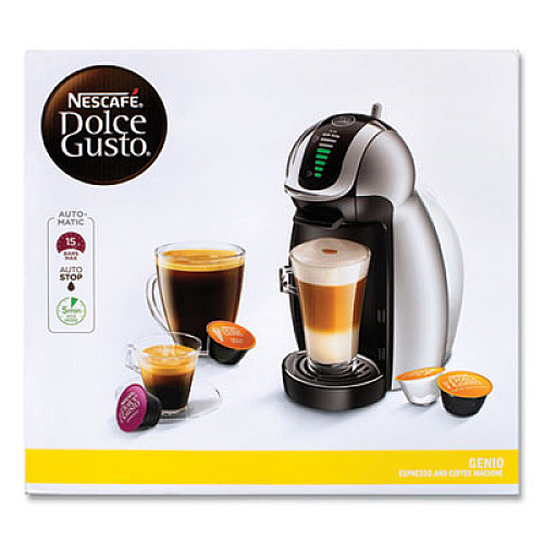 NESCAFe Dolce Gusto Genio 2 With Four Gusto Coffee and Rack Bundle