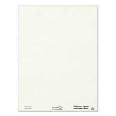 Survivor Catalog Mailers, Lightweight Tyvek, #10 1/2, Square Flap, Redi-Strip Closure, 9 x 12, White, 15/Pack (R1419)