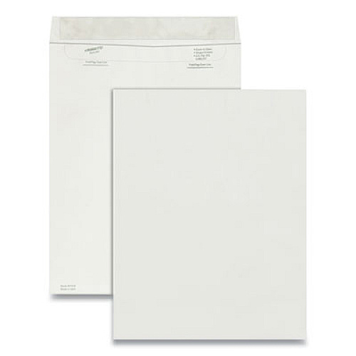 Survivor Catalog Mailers, Lightweight Tyvek, #13 1/2, Square Flap, Redi-Strip Closure, 10 x 13, White, 12/Pack (R1519)