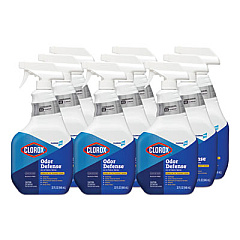 Clorox Commercial Solutions Odor Defense Air/Fabric Spray, Clean Air, 32 oz Bottle, 9/Carton (31708)