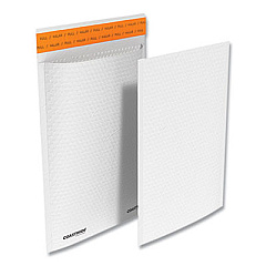 Coastwide Professional Self-Sealing Kraft Bubble Mailer, #1, Square Flap, Self-Adhesive Closure, 7.88 x 10.75, White, 100/Pack (558344)