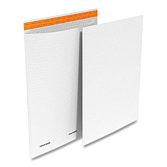 Coastwide Professional Self-Sealing Kraft Bubble Mailer, #7, Square Flap, Self-Adhesive Closure, 15 x 19, White, 50/Pack (558352)