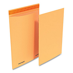 Coastwide Professional Self-Sealing Kraft Bubble Mailer, #5, Square Flap, Self-Adhesive Closure, 11.25 x 15, Golden Brown Kraft, 100/Pack (1938354)