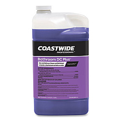 Coastwide Professional Bathroom DC Plus Cleaner and Disinfectant Concentrate for ExpressMix, Fresh Scent, 110 oz Bottle, 2/Carton (24321406)