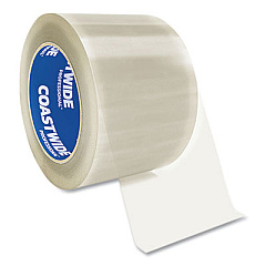 Coastwide Professional Industrial Packing Tape, 3" Core, 2.1 mil, 3" x 110 yds, Clear, 24/Carton (24341915)