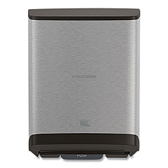 Coastwide Professional J-Series Automatic Touchless Hardwound Paper Towel Dispenser, 12.32 x 9.34 x 16.67, Black/Metallic (24405512)