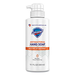 Safeguard Antibacterial Liquid Hand Soap, Fresh Clean Scent, 10.1 oz Pump Bottle (26335EA)