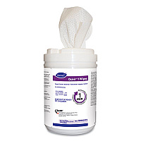 Diversey Oxivir 1 Wipes, 10 x 10, Characteristic Scent, 60 Canister, 12/Carton (100962573)