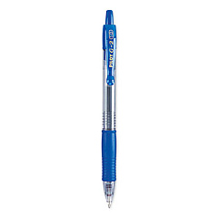 Pilot G2 Premium Gel Pen Convenience Pack, Retractable, Bold 1 mm, Blue Ink, Smoke Barrel, 36/Pack (84099)