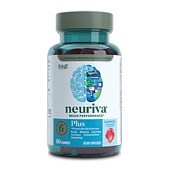 Neuriva Brain Performance Plus Gummies, 50 Count (19502)