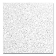 Armstrong Kitchen Zone Ceiling Tiles, Non-Directional, Square Lay-In (0.94"), 24" x 48" x 0.63", White, 12/Carton (672)