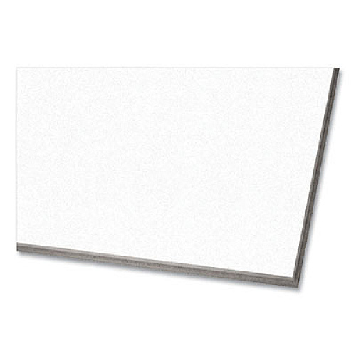 Armstrong Ultima Ceiling Tiles, Non-Directional, Square Lay-In (0.94"), 24" x 48" x 0.75", White, 6/Carton (1913A)