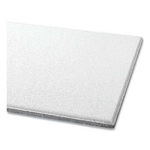 Armstrong Ultima Ceiling Tiles, Non-Directional, Beveled Tegular (0.56"), 24" x 48" x 0.75", White, 6/Carton (1915A)