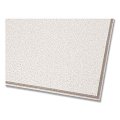 Armstrong Dune Ceiling Tiles, Non-Directional, Angled Tegular (0.94"), 24" x 24" x 0.63", White, 16/Carton (1774)