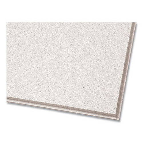 Armstrong Dune Ceiling Tiles, Non-Directional, Angled Tegular (0.94"), 24" x 24" x 0.63", White, 16/Carton (1774)